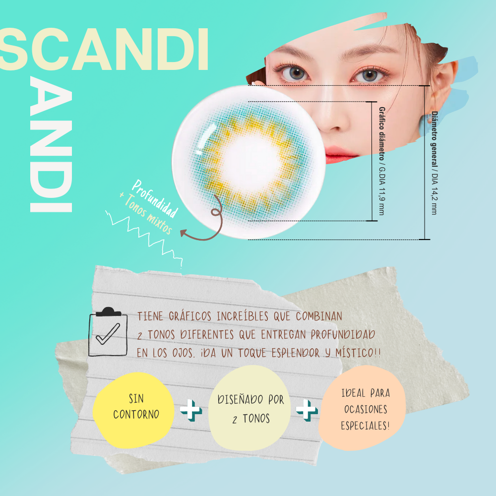 Scandi Hazel / 1 Mes