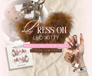 Leo Kitty + Keyring de regalo