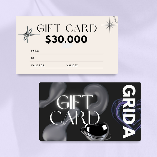 Gift card $30.000