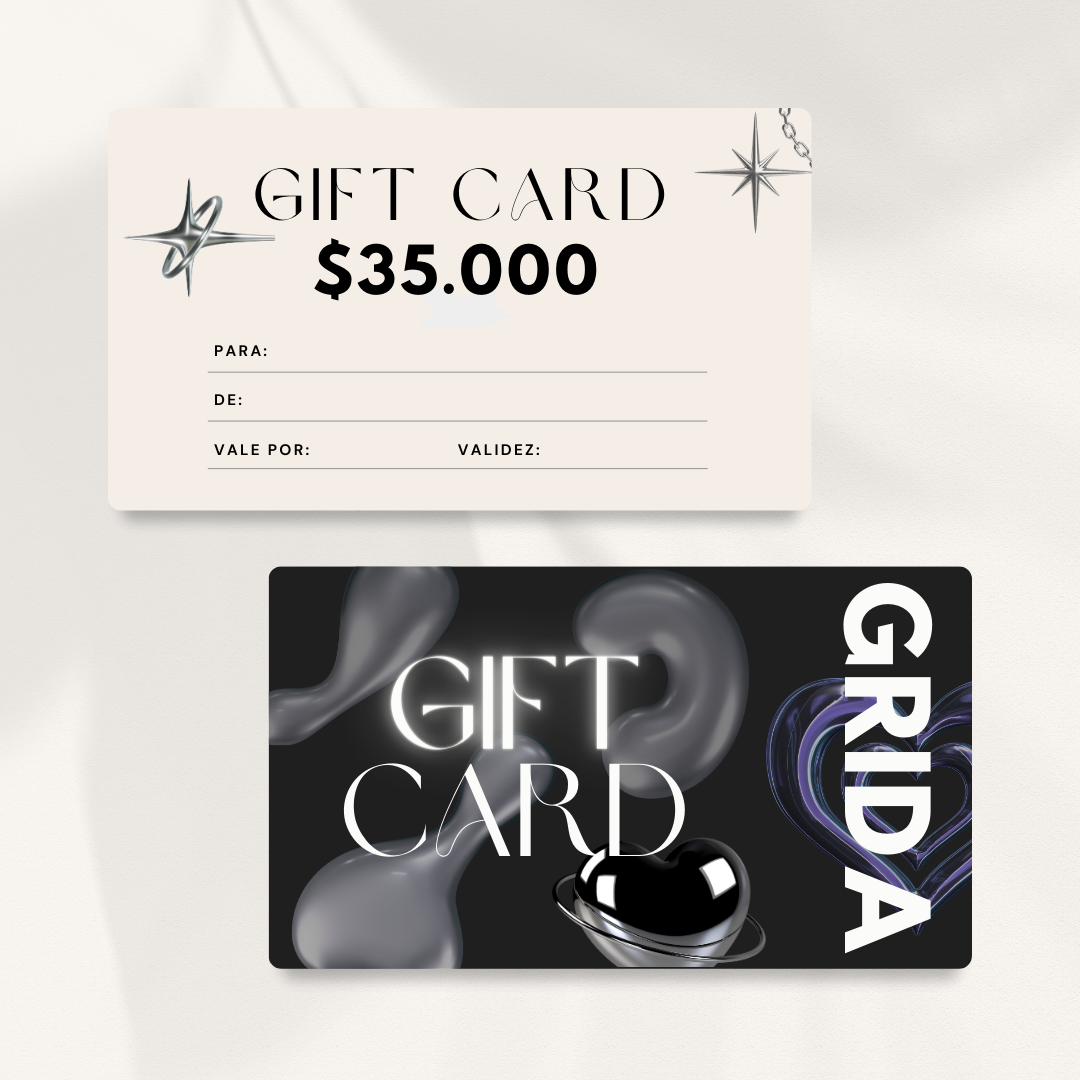 Gift card $35.000