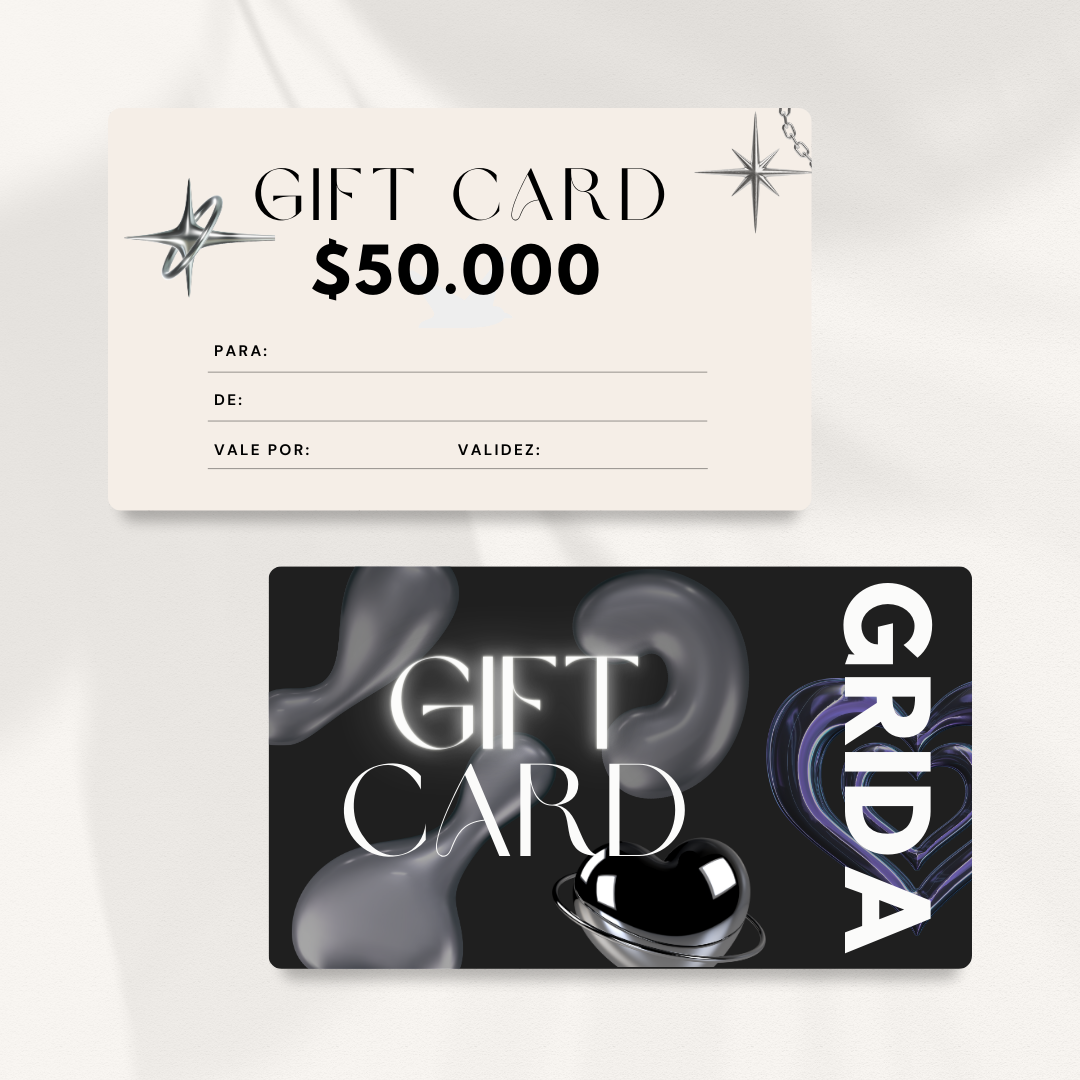 Gift card $50.000