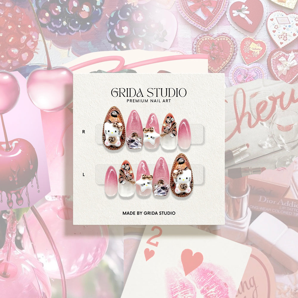 Leo Kitty + Keyring de regalo