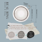 Real ring Gray / 1 Mes
