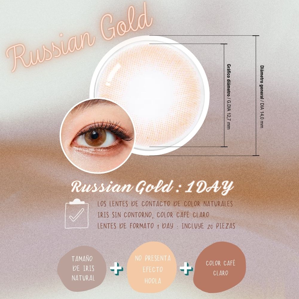 Russian gold 20p / 1 día