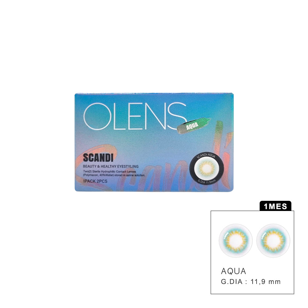 Scandi Aqua / 1 Mes