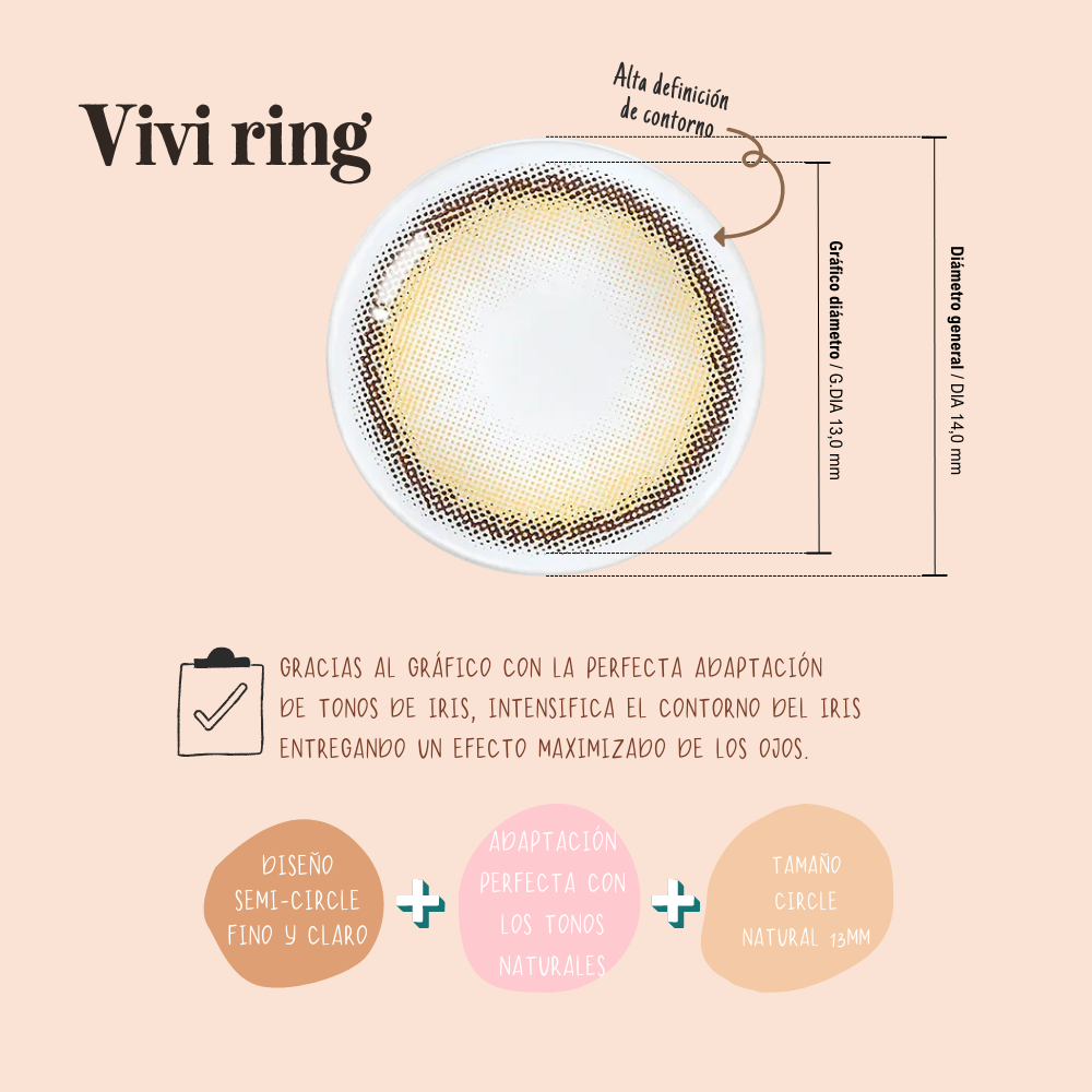 Viviring Beige / 1 Mes